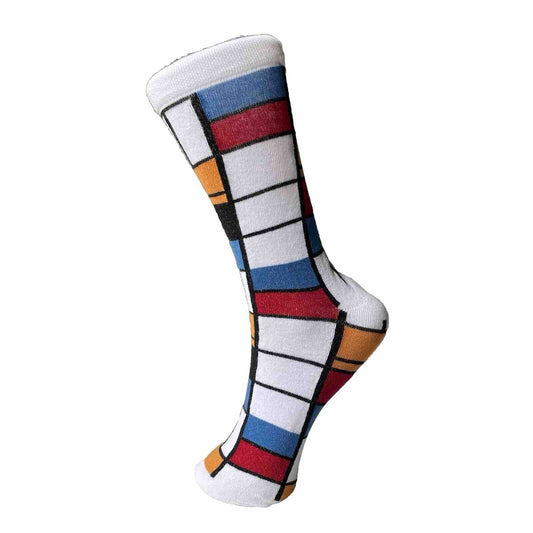 novelty fun socks abstract